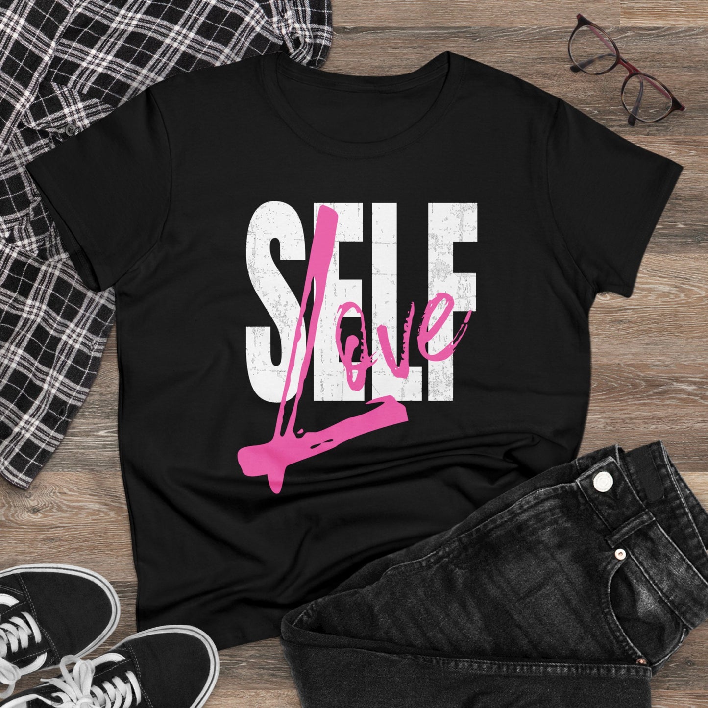 Self Love - Women's Midweight Cotton Tee
