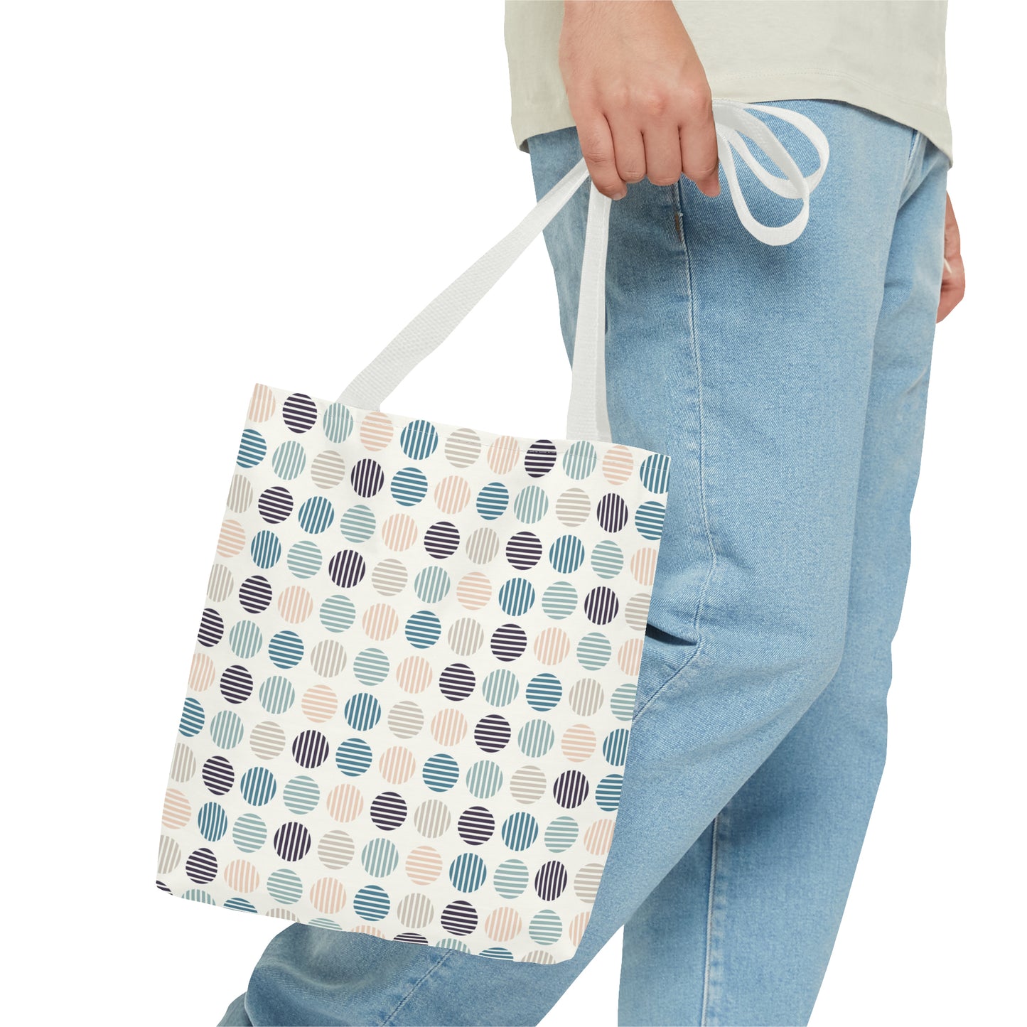 Geometric Circles Pattern - Tote Bag