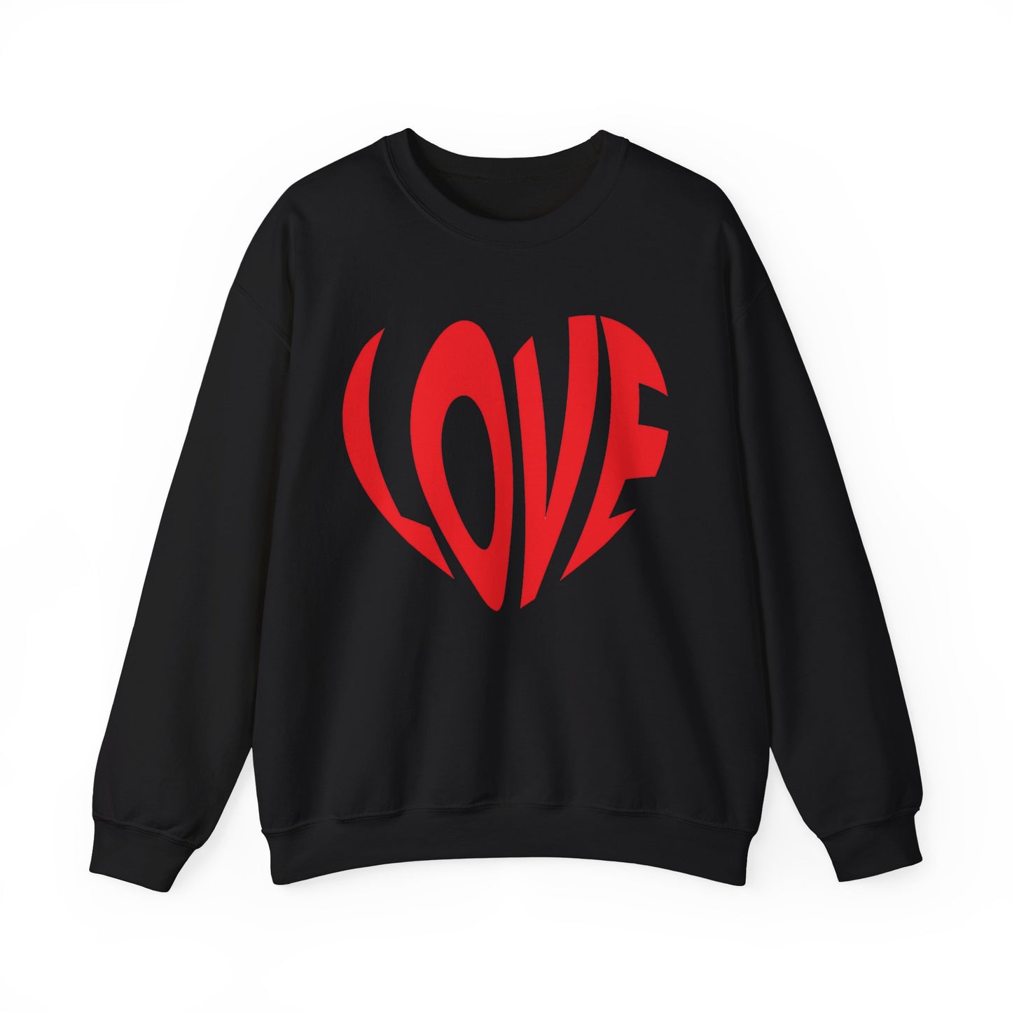Love Heart - Heavy Blend™ Crewneck Sweatshirt