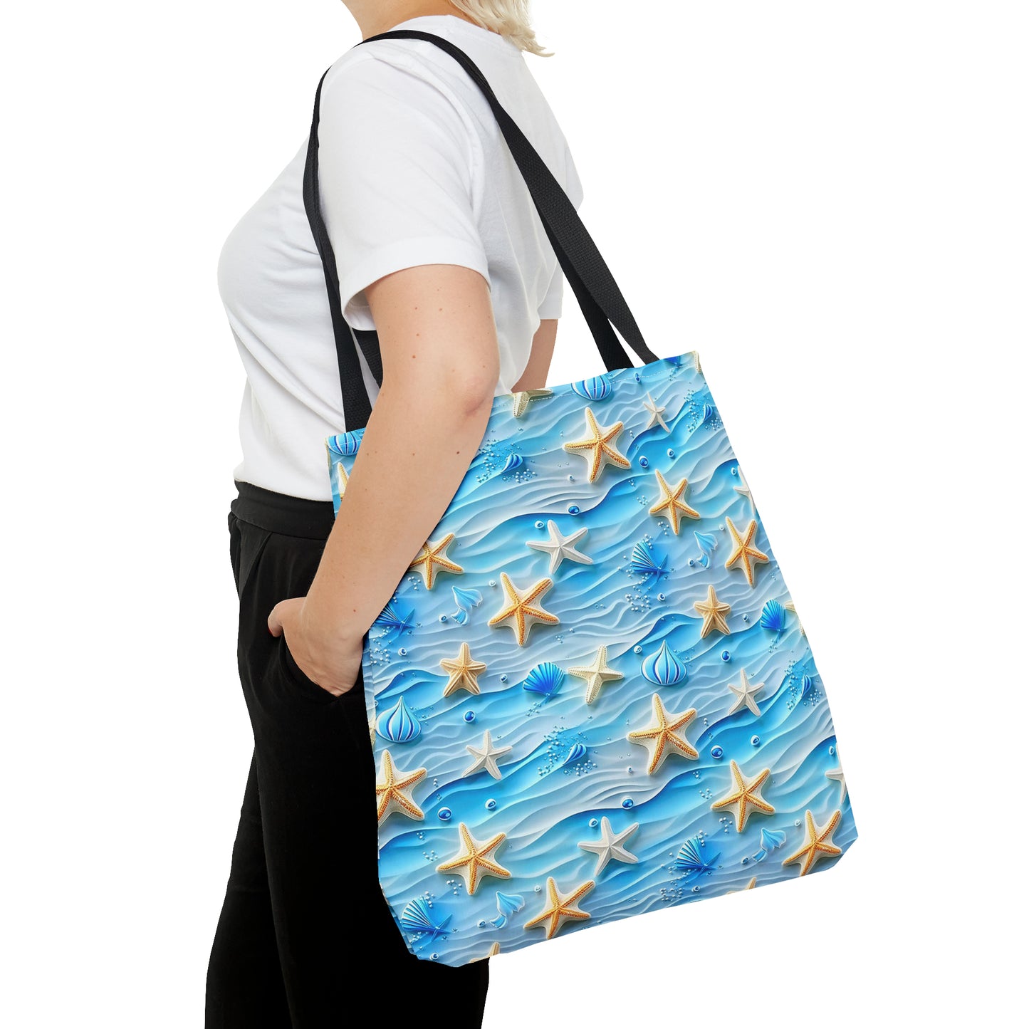 Starfish and Shells - Tote Bag