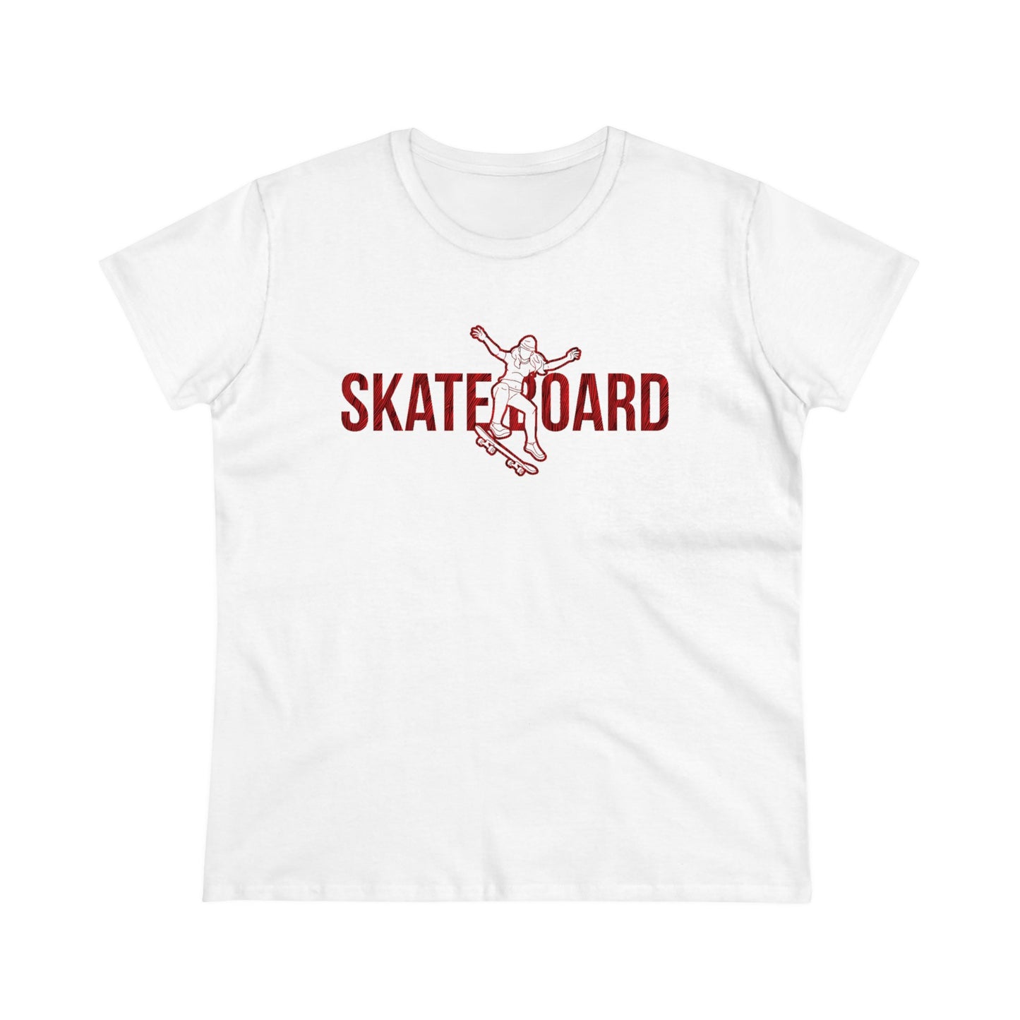 Skateboard - Women's Midweight Cotton Tee