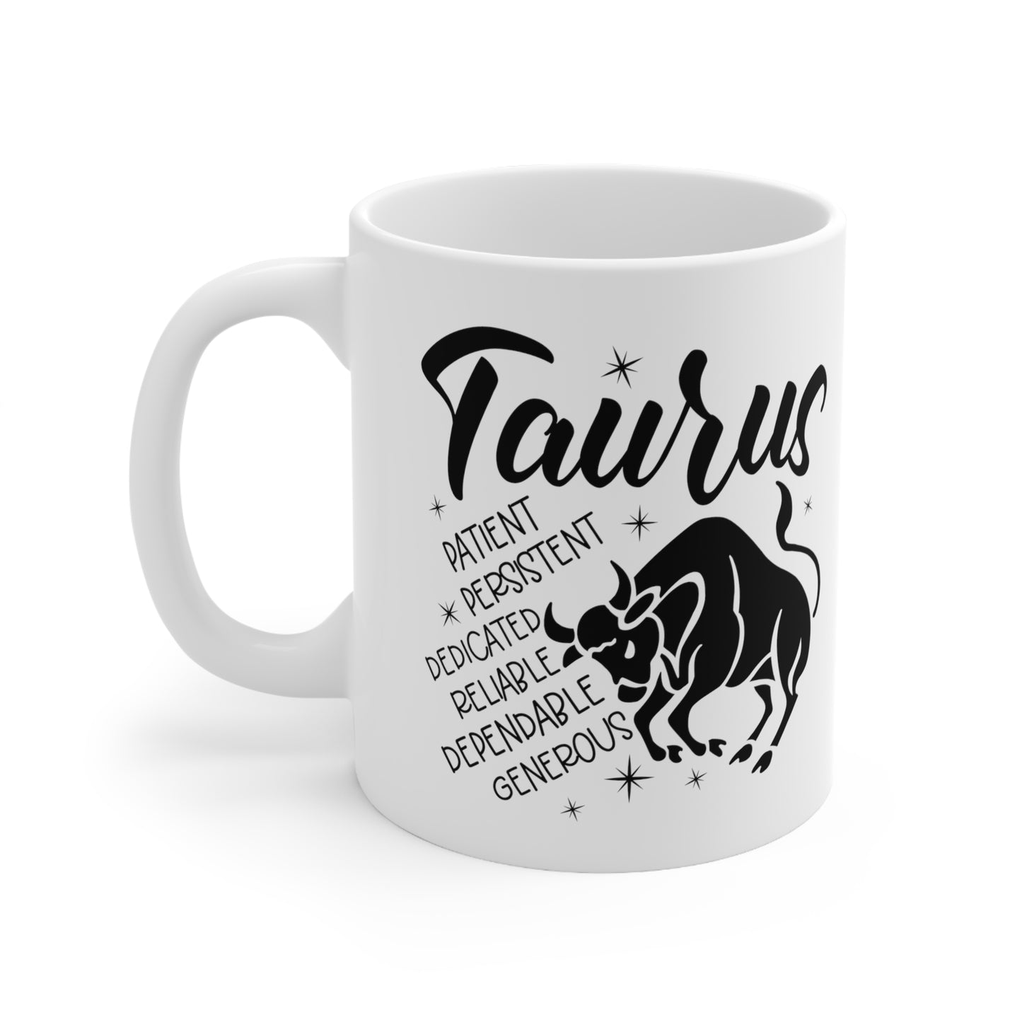 Taurus (2)- Ceramic Mug 11oz