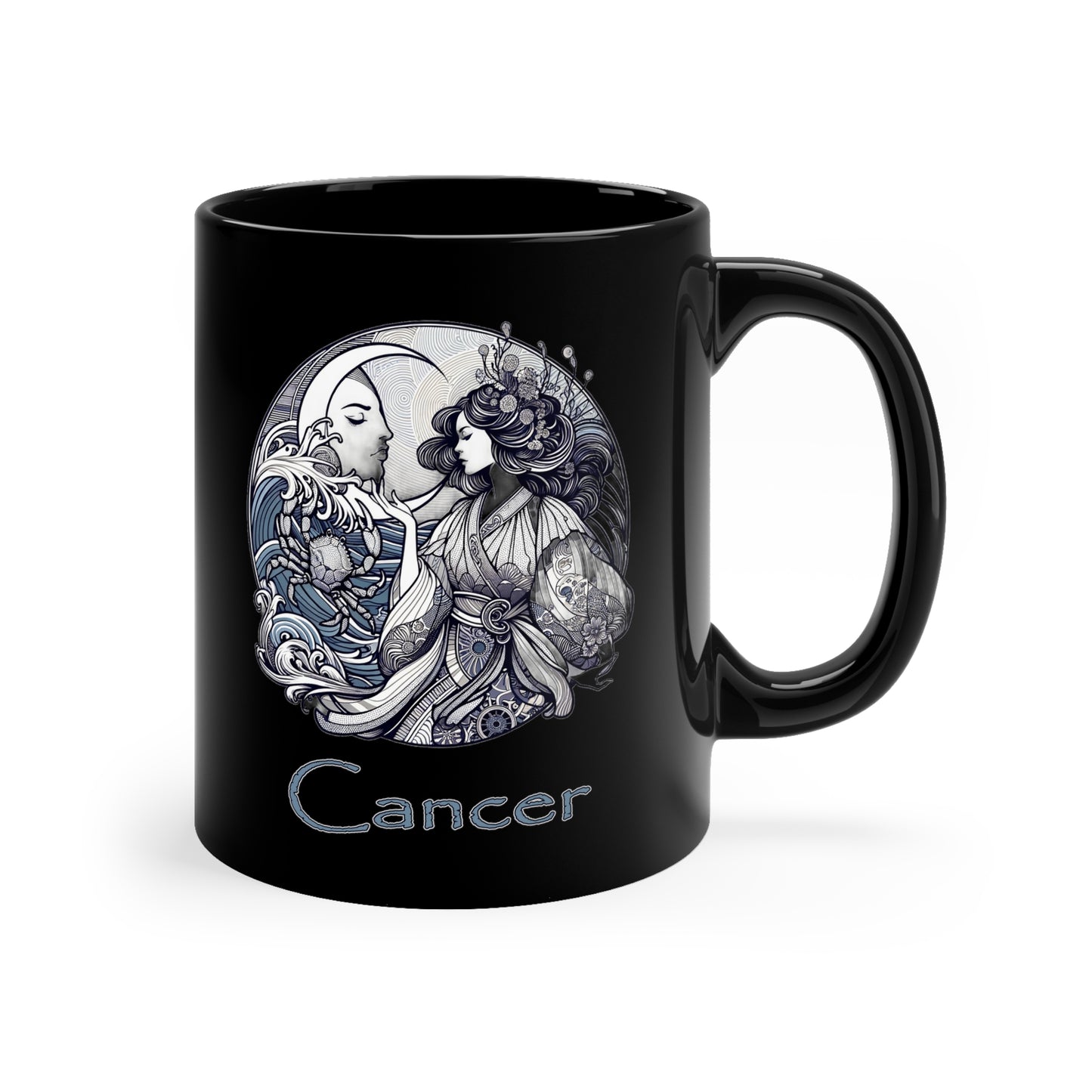 Cancer Elegant - 11oz Black Mug