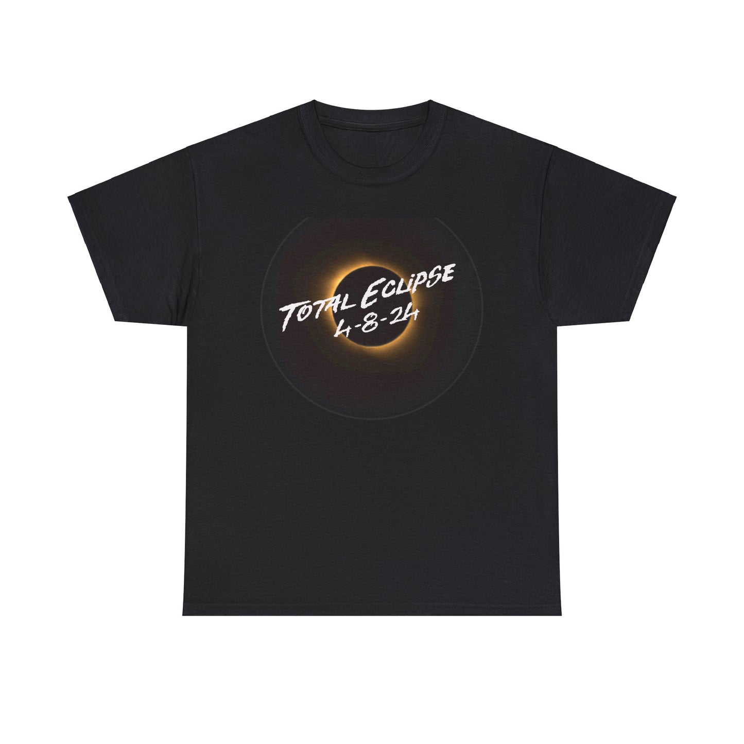 Solar Eclipse 4-8-24 - Heavy Cotton Tee
