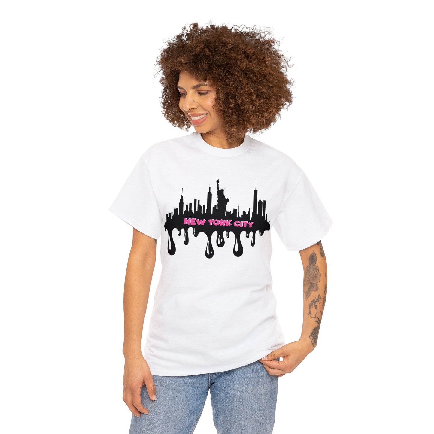 New York City Landscape - Heavy Cotton Tee