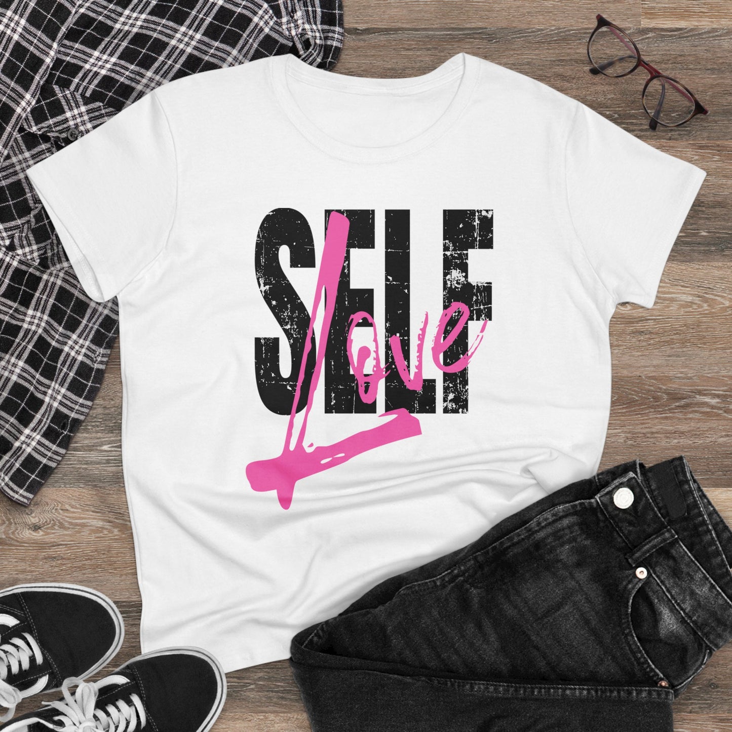 Self Love - Women's Midweight Cotton Tee
