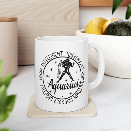 Aquarius - Ceramic Mug 11oz