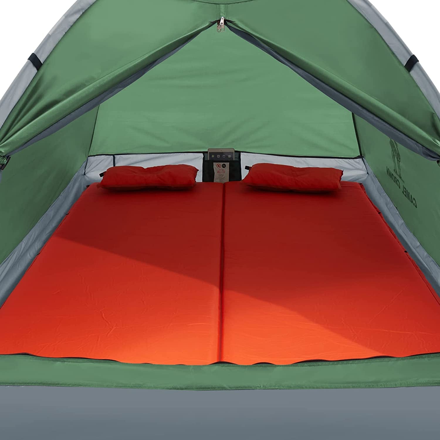 2-4 Person Camping Tent with Removable Rain Fly, Easy Setup Outdoor Tents Water Resistant Lightweight Portable for Backpacking Camping Hiking Traveling