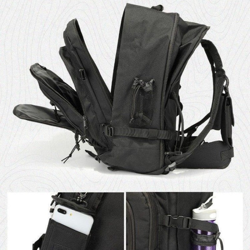 Military-Style Multifunctional Large Capacity Backpack