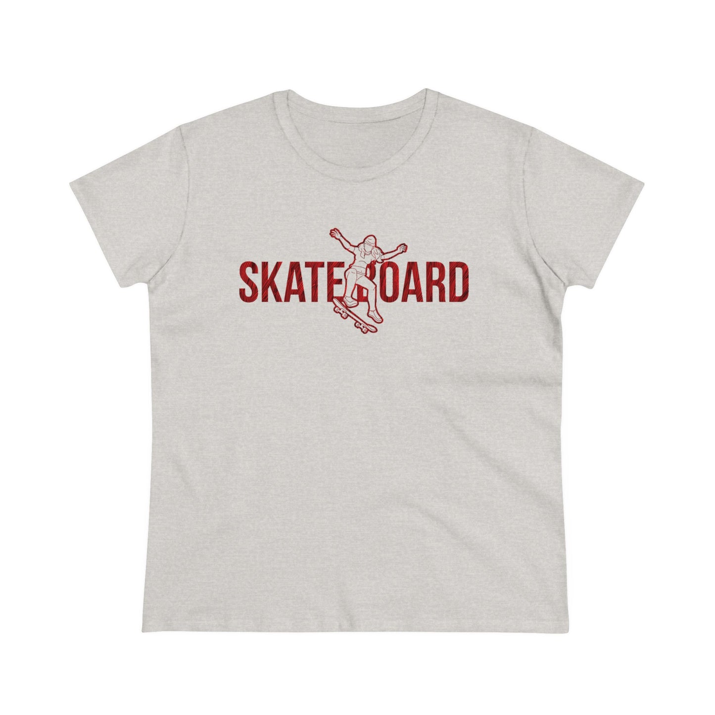 Skateboard - Women's Midweight Cotton Tee