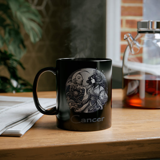 Cancer Elegant - 11oz Black Mug
