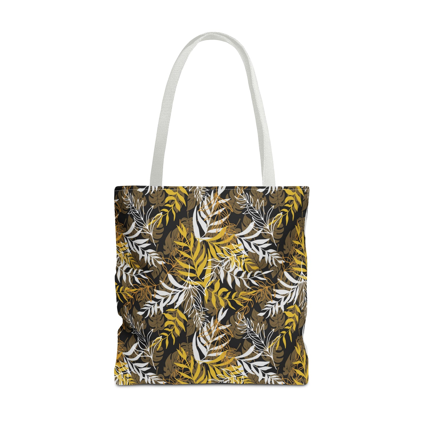Black and Gold Leaves - Tote Bag