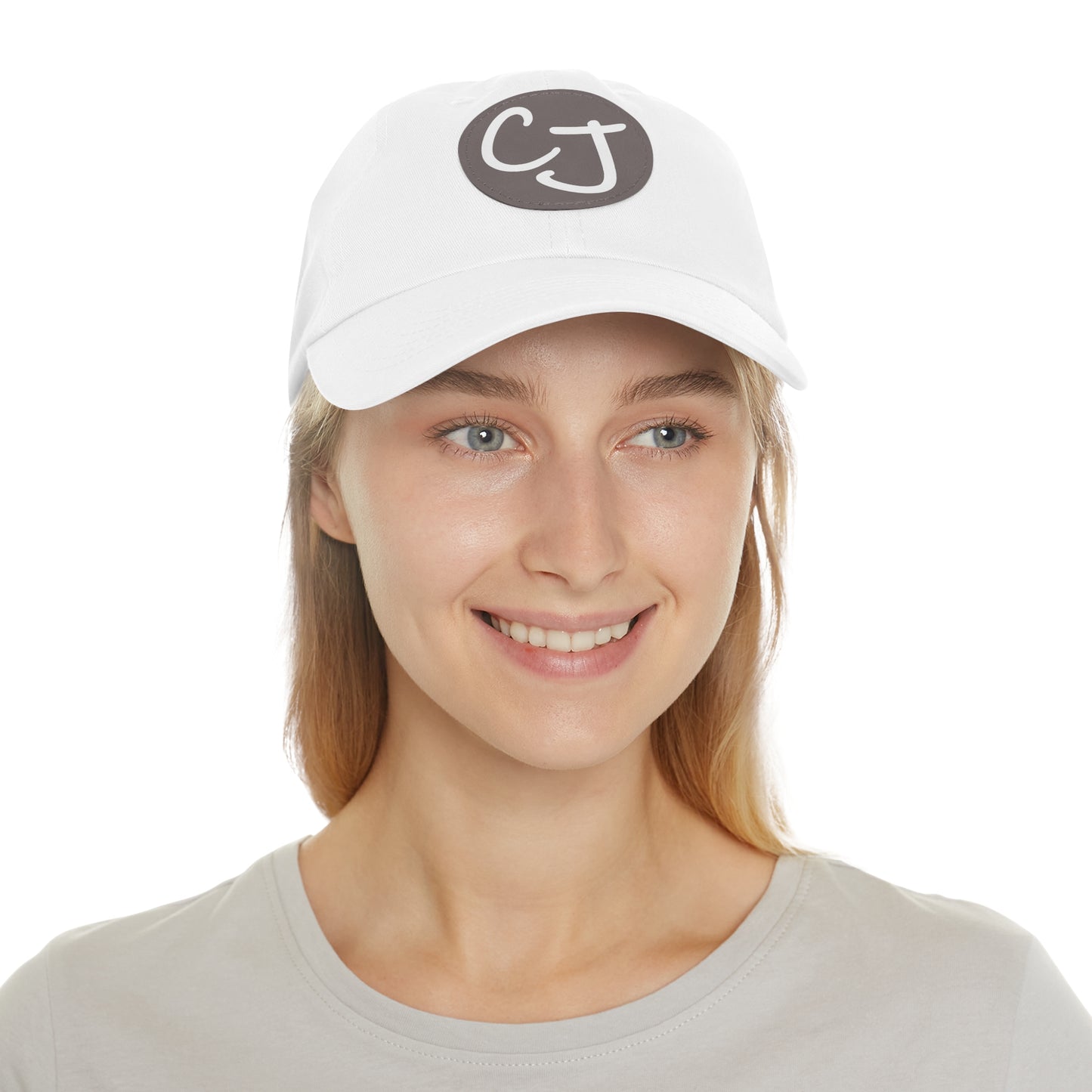 CJ - Hat with Round Leather Patch