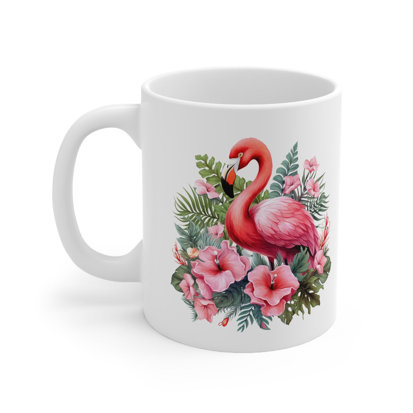 Pink Flamingo - Ceramic Mug 11oz