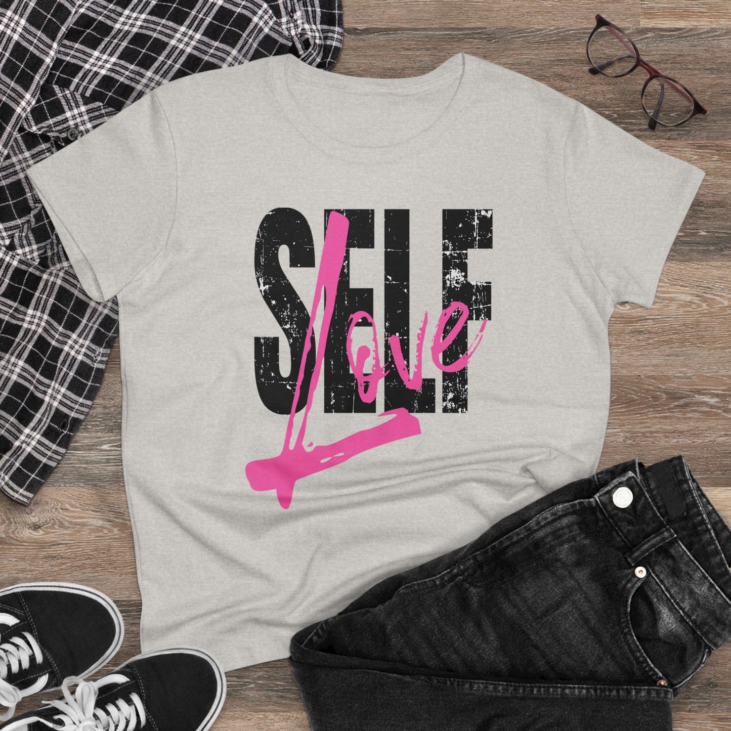 Self Love - Women's Midweight Cotton Tee