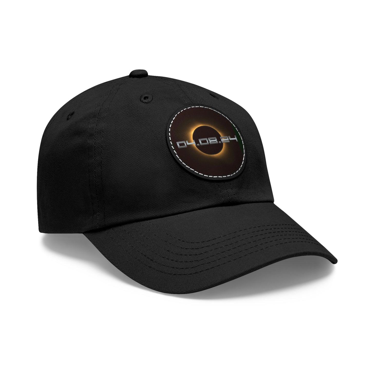 Eclipse - Hat with Round Leather Patch