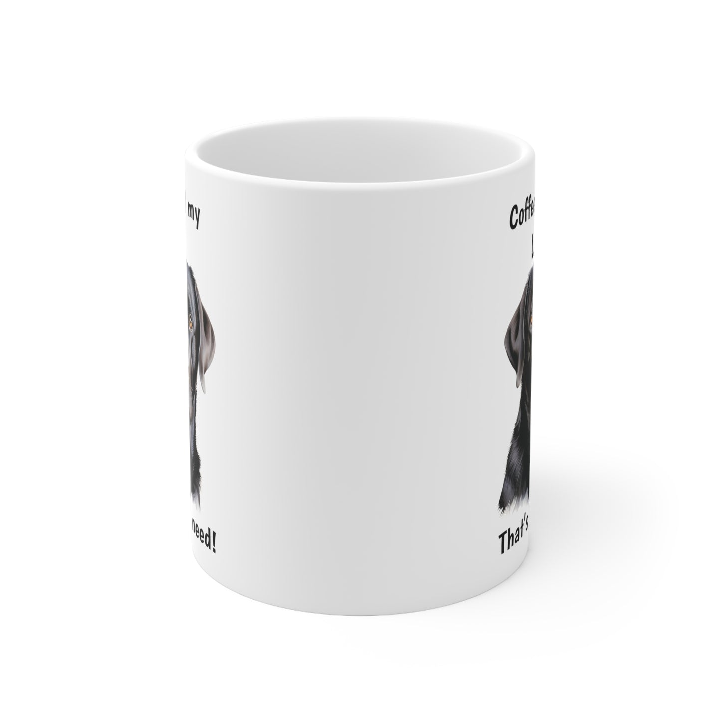 Coffee and My Lab - Ceramic Mug 11oz