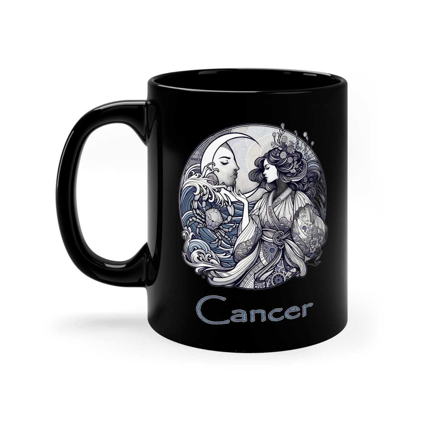 Cancer Elegant - 11oz Black Mug