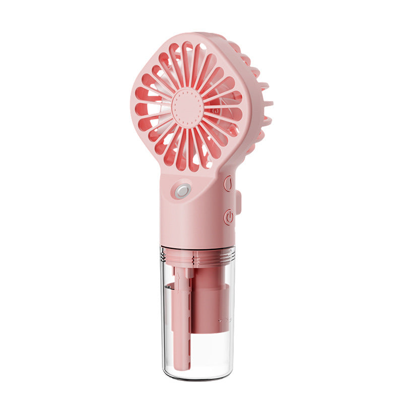 Portable Handheld Spray 4-Speed Mini Fan