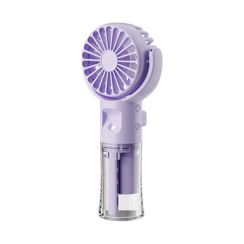 Portable Handheld Spray 4-Speed Mini Fan