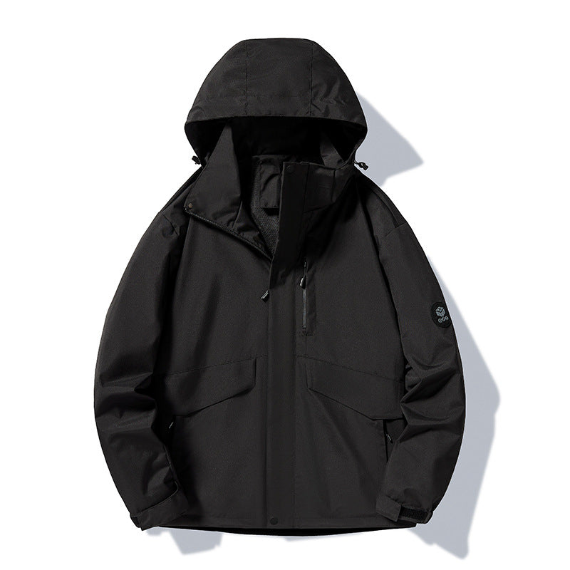 Thin Breathable Waterproof Windproof Detachable Mountain Jacket