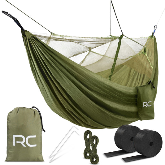 RLC Sleeping Bag Travel Hammock with Mosquito Net Adult Sleeping Bag Tree Hammock