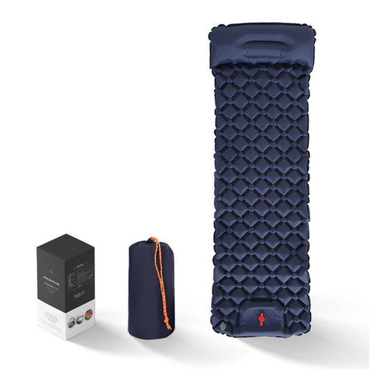 Outdoor Inflatable Camping Mattress with Pillow