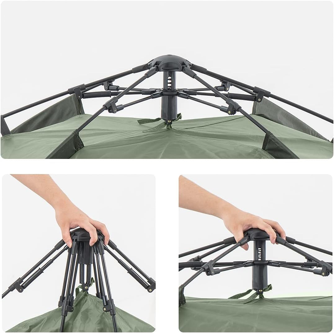 Easy Setup Instant Pop-Up Camping Tent for 3-4 People 