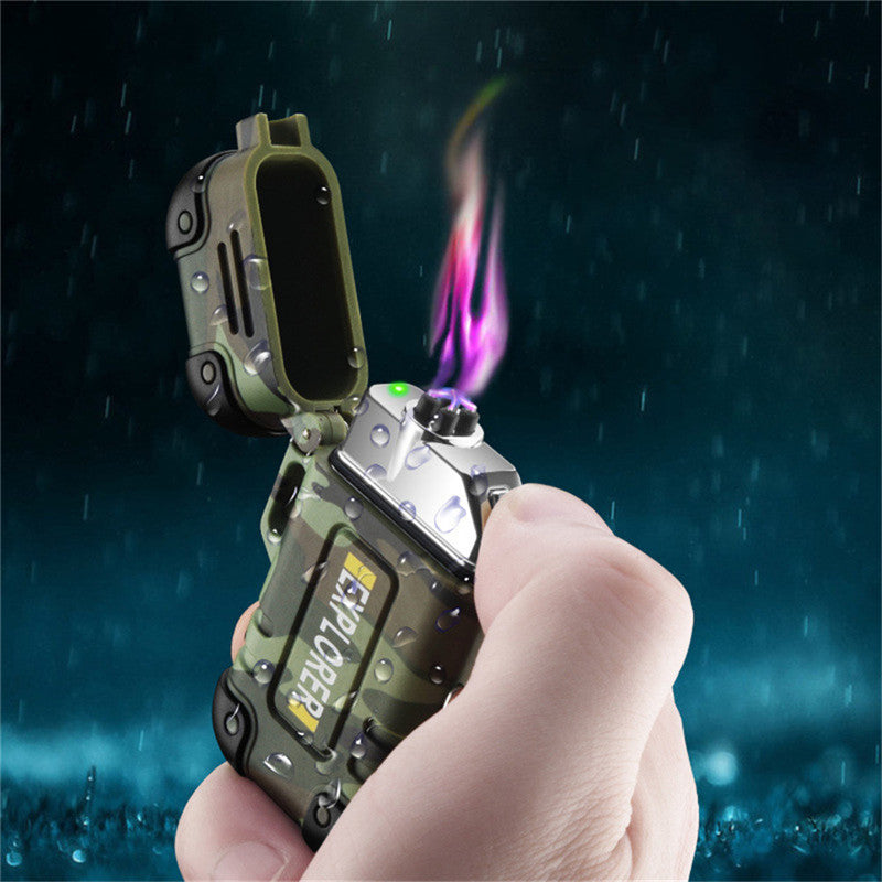 Mountaineering Windproof Lighter Double Waterproof Igniter