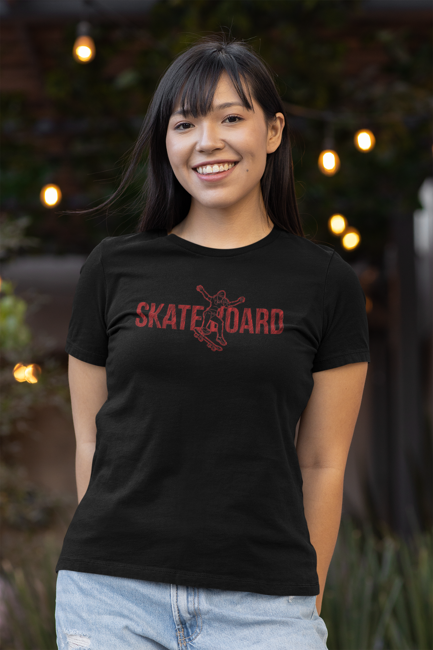 Skateboard - Women's Midweight Cotton Tee