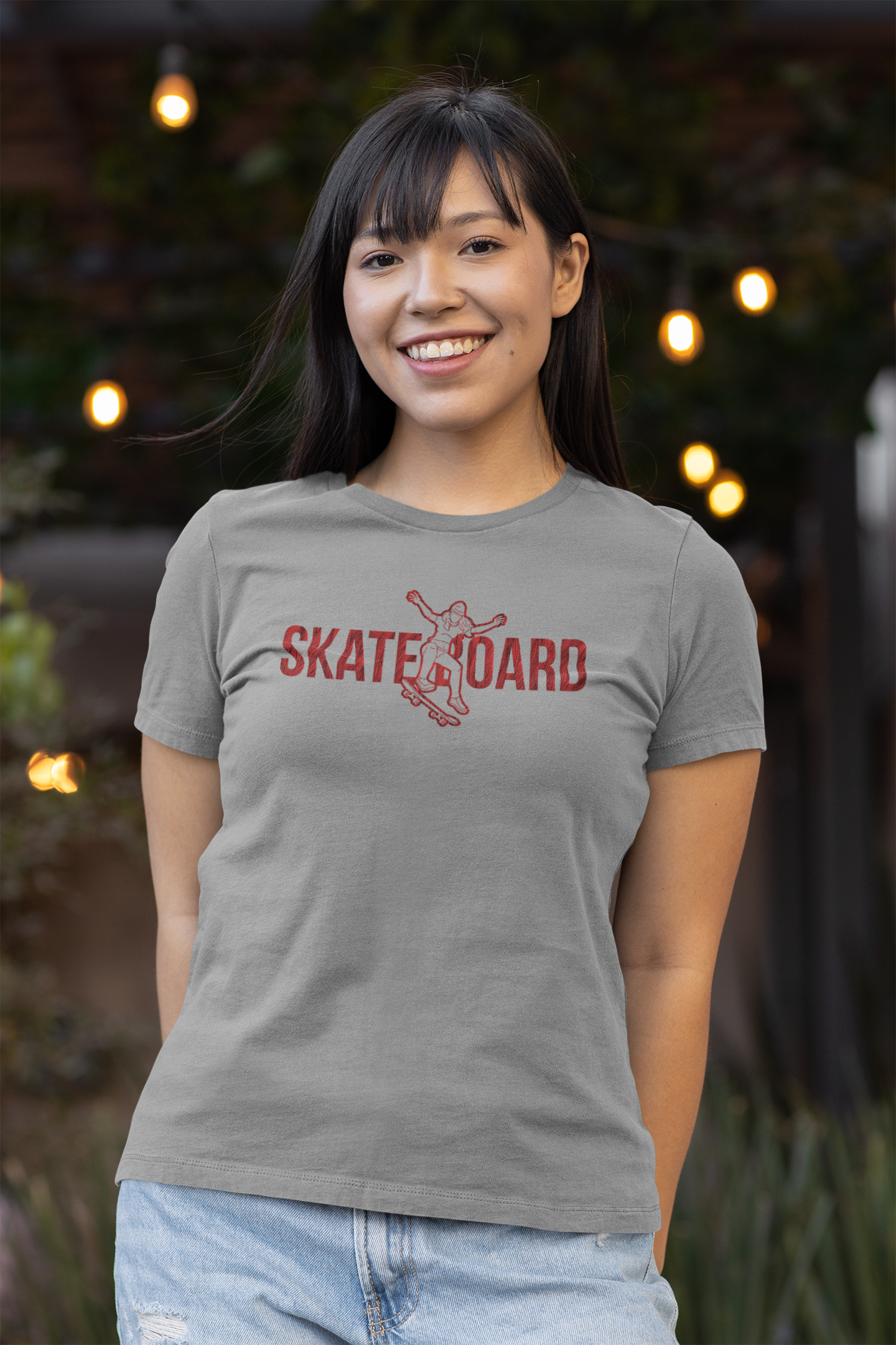 Skateboard - Women's Midweight Cotton Tee