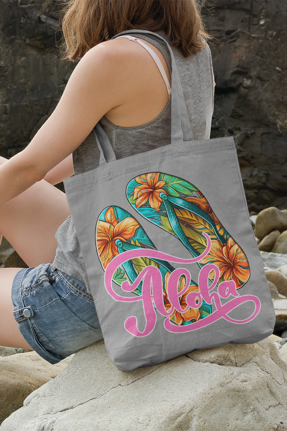 Aloha - Woven Tote Bag
